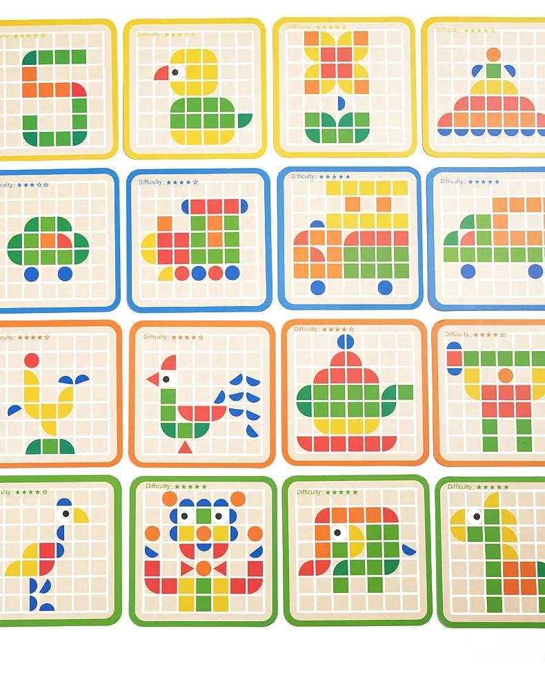 Slagalica s raznim oblicima