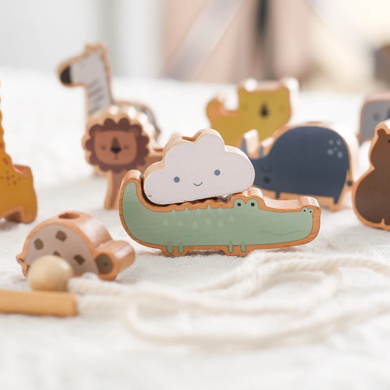 Drvene perle za nizanje